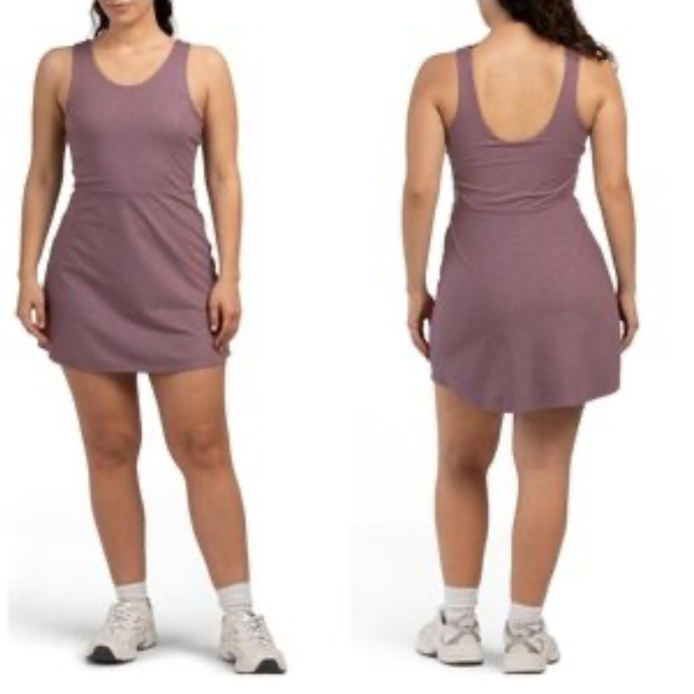 Peter Millar Golf Nova Dress Women’s L Sleeveless Shorts Under Purple New